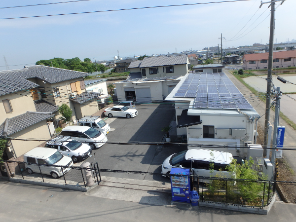 川田電機社屋外景